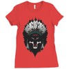 native american Ladies Fitted T-Shirt