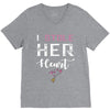 i stole her heart couple V-Neck Tee