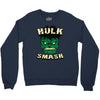 hulk smash Crewneck Sweatshirt