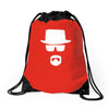 breaking bad heisenberg walter Drawstring Bags