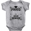 proud name 2018 senior Baby Bodysuit