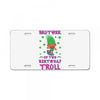 birthday troll brother License Plate