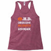 obsessive halloween disorder Racerback Tank