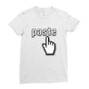 Copy Paste Matching Ladies Fitted T-Shirt
