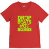 dub step drop beats not bombs black light skrillex ink hiphop dance V-Neck Tee
