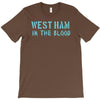 west ham in the blood retro style new T-Shirt