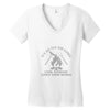 loses a weiner Women's V-Neck T-Shirt