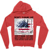 Veteran Don't Thank Me Thank My Brothers &amp; Sister Zipper Hoodie