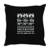 mcclane winter sweater Throw Pillow