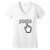 Copy Paste Matching Women's V-Neck T-Shirt