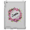 Floral Baby Name iPad 3 and 4 Case
