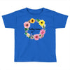 Floral Baby Name Toddler T-shirt