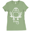frog Ladies Fitted T-Shirt
