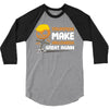Trumpkin Make Halloween Great Again 3/4 Sleeve Shirt