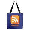 rss feed me Tote Bags