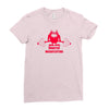 monster weightlifting Ladies Fitted T-Shirt