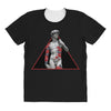 david with rose tattoo All Over Women's T-shirt
