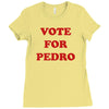 napoleon dynamite   vote for pedro Ladies Fitted T-Shirt