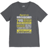 Legends Are Born In November V-Neck Tee