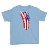 july 4th flag Youth Tee