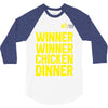 Winner Winner Chicken Dinner Pubg 3/4 Sleeve Shirt
