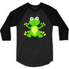 frog cute 3/4 Sleeve Shirt