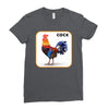 cock Ladies Fitted T-Shirt