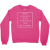 50 % unicorn (White) Crewneck Sweatshirt