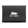Unicorn Says Not Today Accessory Pouches