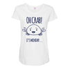 crabby day Maternity Scoop Neck T-shirt