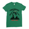 it doesn t matter if she is short fat and has a big mouth as long as s Ladies Fitted T-Shirt