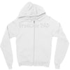 frenchie dad dog Zipper Hoodie