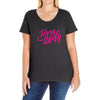 BOSS LADY Ladies Curvy T-Shirt