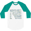 ascii night 3/4 Sleeve Shirt