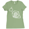boosted turbo snail Ladies Fitted T-Shirt