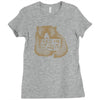 Feed me and tell me i'm pretty Ladies Fitted T-Shirt