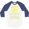 body bag 3/4 Sleeve Shirt