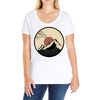 vinly record Ladies Curvy T-Shirt