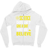 science doesn't give a sht Zipper Hoodie