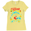 asking alexandria eyeball monster Ladies Fitted T-Shirt