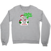 heapy new year funny santa claus christmas Crewneck Sweatshirt
