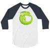 alien ouroboros 3/4 Sleeve Shirt