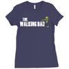 the walking dad Ladies Fitted T-Shirt