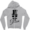 groom Zipper Hoodie