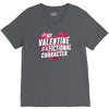 my valentine is a fictional character V-Neck Tee
