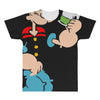 popeye spinach retro mens funny All Over Men's T-shirt
