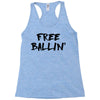 free ballin Racerback Tank
