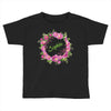 Floral Baby Name Toddler T-shirt