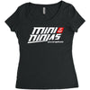minininjas Women's Triblend Scoop T-shirt