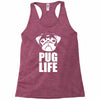 pug life dog tee new Racerback Tank